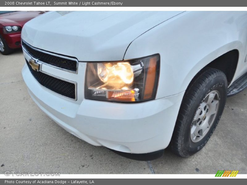 Summit White / Light Cashmere/Ebony 2008 Chevrolet Tahoe LT