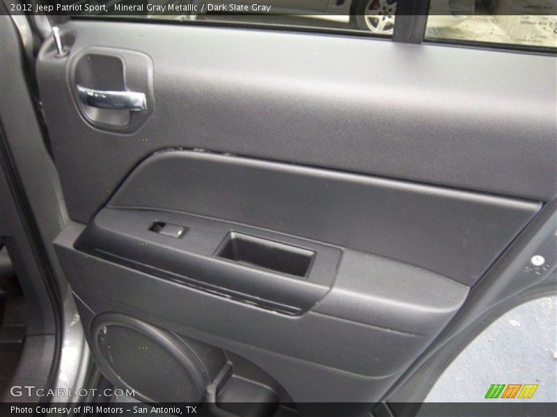 Mineral Gray Metallic / Dark Slate Gray 2012 Jeep Patriot Sport