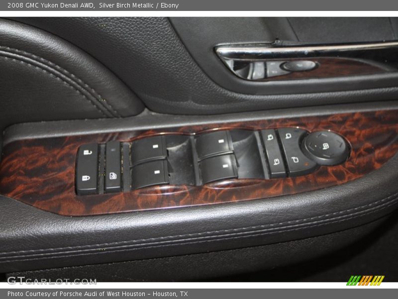 Silver Birch Metallic / Ebony 2008 GMC Yukon Denali AWD