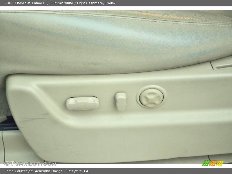 Summit White / Light Cashmere/Ebony 2008 Chevrolet Tahoe LT