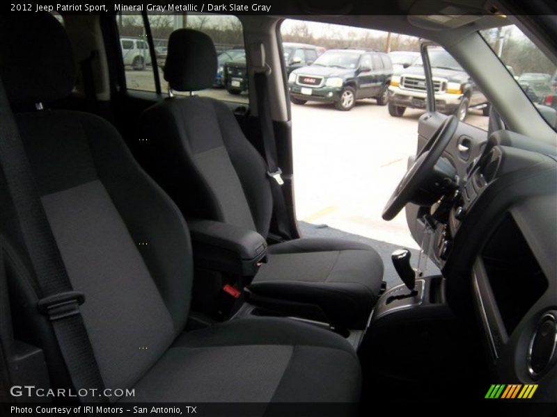 Mineral Gray Metallic / Dark Slate Gray 2012 Jeep Patriot Sport