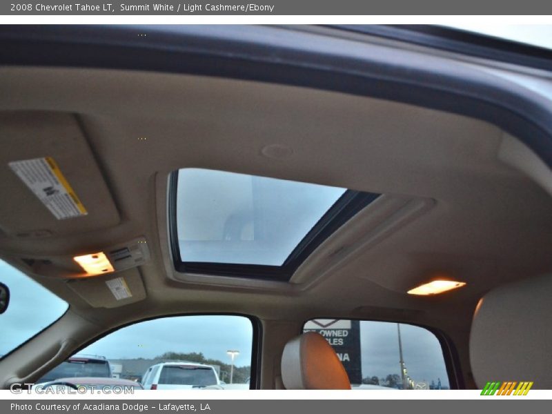 Summit White / Light Cashmere/Ebony 2008 Chevrolet Tahoe LT