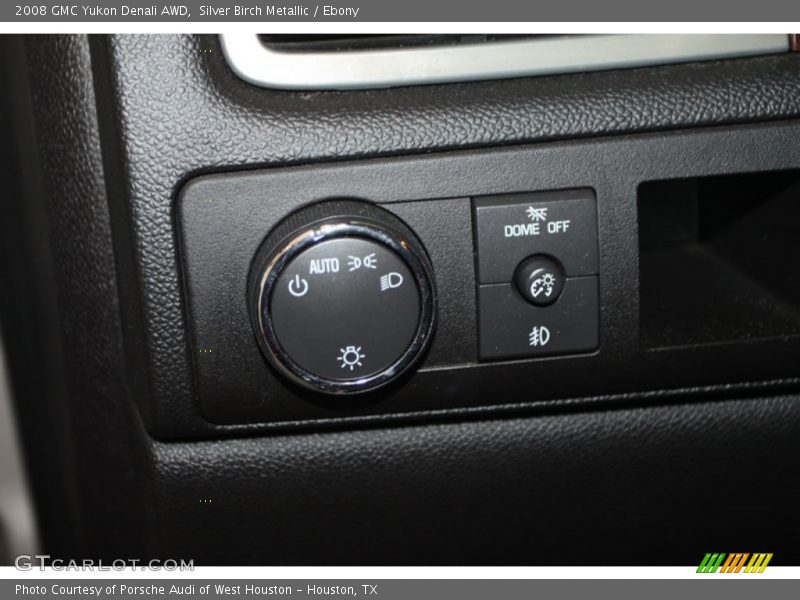 Silver Birch Metallic / Ebony 2008 GMC Yukon Denali AWD