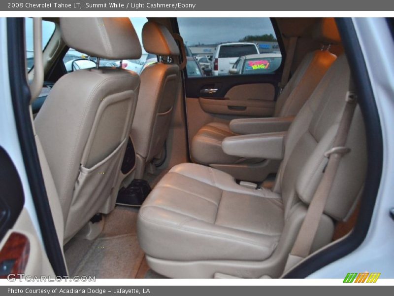 Summit White / Light Cashmere/Ebony 2008 Chevrolet Tahoe LT