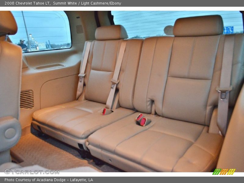 Summit White / Light Cashmere/Ebony 2008 Chevrolet Tahoe LT