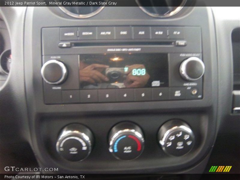 Mineral Gray Metallic / Dark Slate Gray 2012 Jeep Patriot Sport