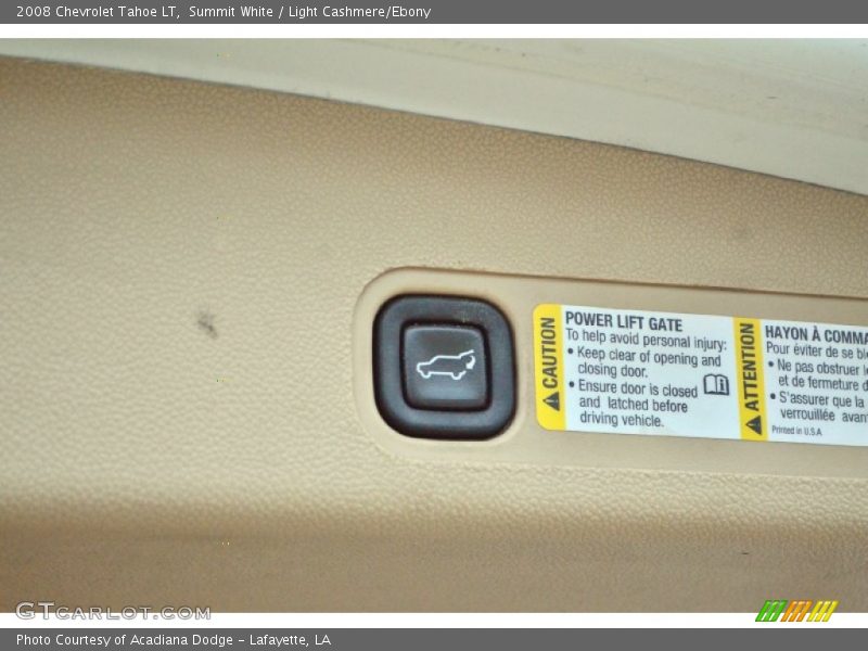 Summit White / Light Cashmere/Ebony 2008 Chevrolet Tahoe LT