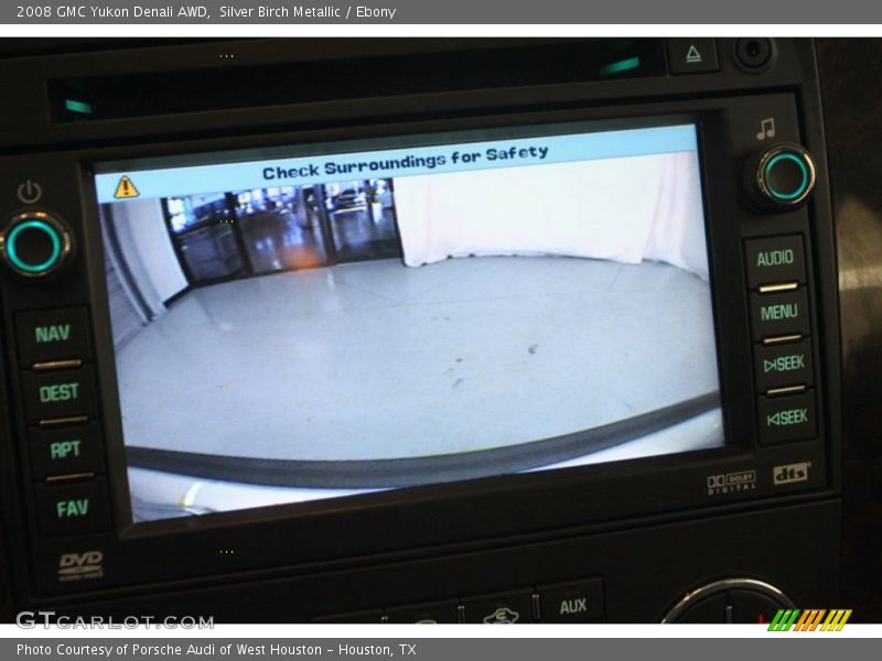 Silver Birch Metallic / Ebony 2008 GMC Yukon Denali AWD