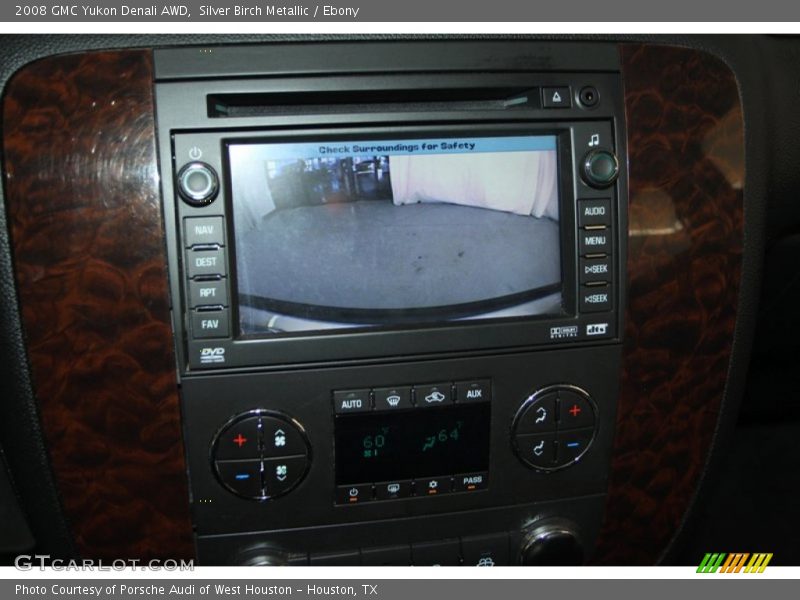 Silver Birch Metallic / Ebony 2008 GMC Yukon Denali AWD