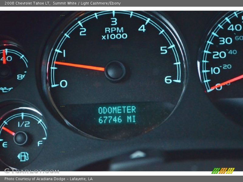 Summit White / Light Cashmere/Ebony 2008 Chevrolet Tahoe LT