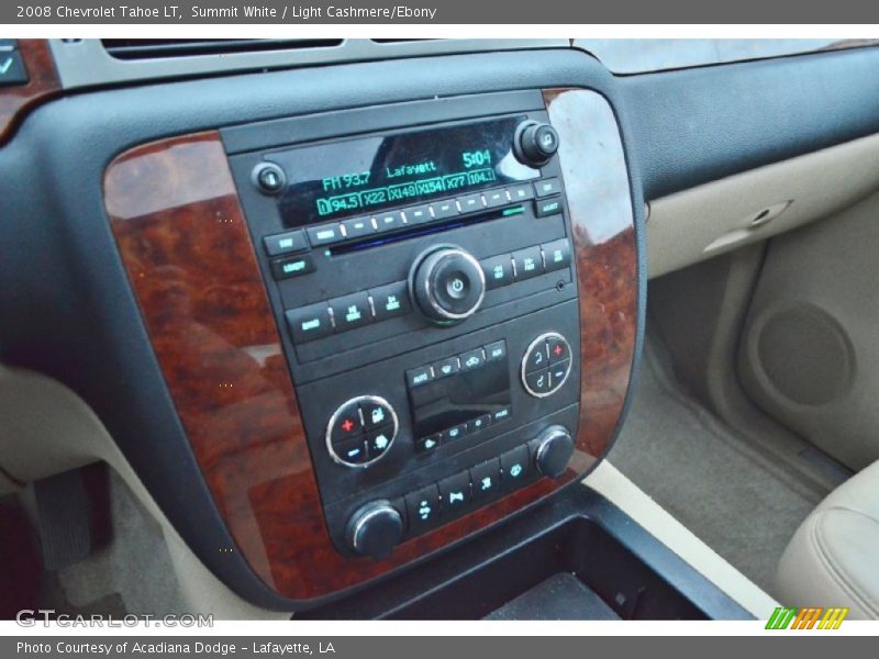 Summit White / Light Cashmere/Ebony 2008 Chevrolet Tahoe LT