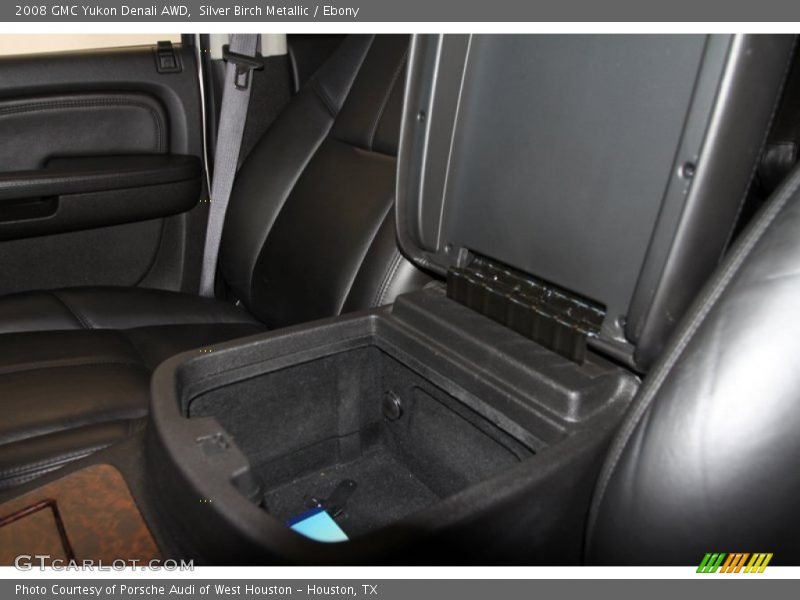 Silver Birch Metallic / Ebony 2008 GMC Yukon Denali AWD