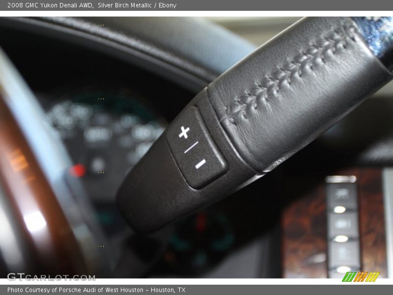 Silver Birch Metallic / Ebony 2008 GMC Yukon Denali AWD