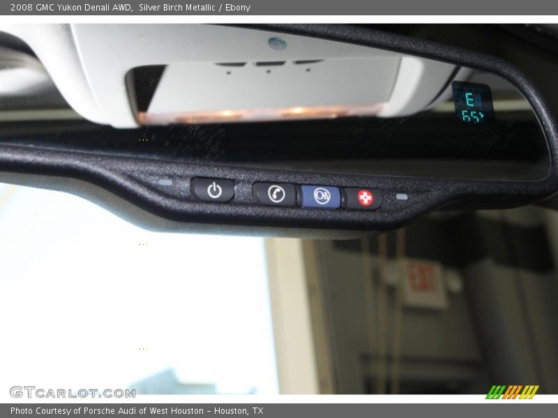 Silver Birch Metallic / Ebony 2008 GMC Yukon Denali AWD