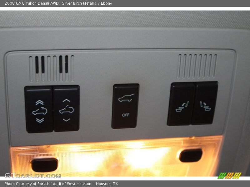 Silver Birch Metallic / Ebony 2008 GMC Yukon Denali AWD
