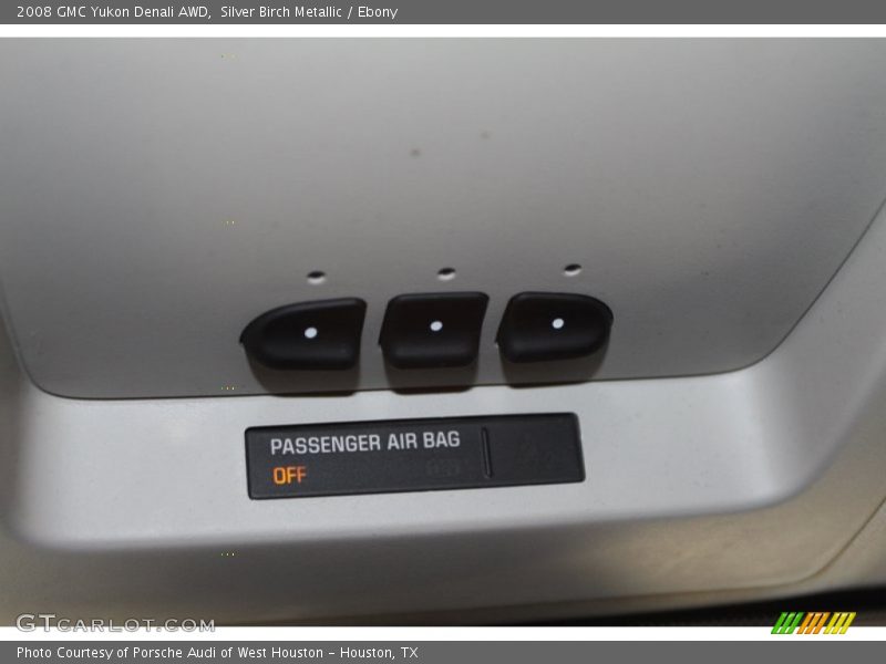 Silver Birch Metallic / Ebony 2008 GMC Yukon Denali AWD