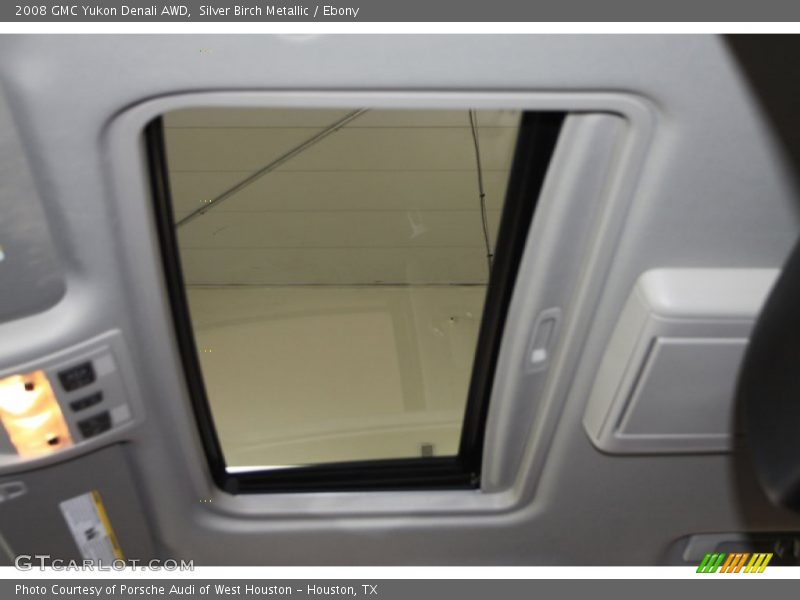 Silver Birch Metallic / Ebony 2008 GMC Yukon Denali AWD