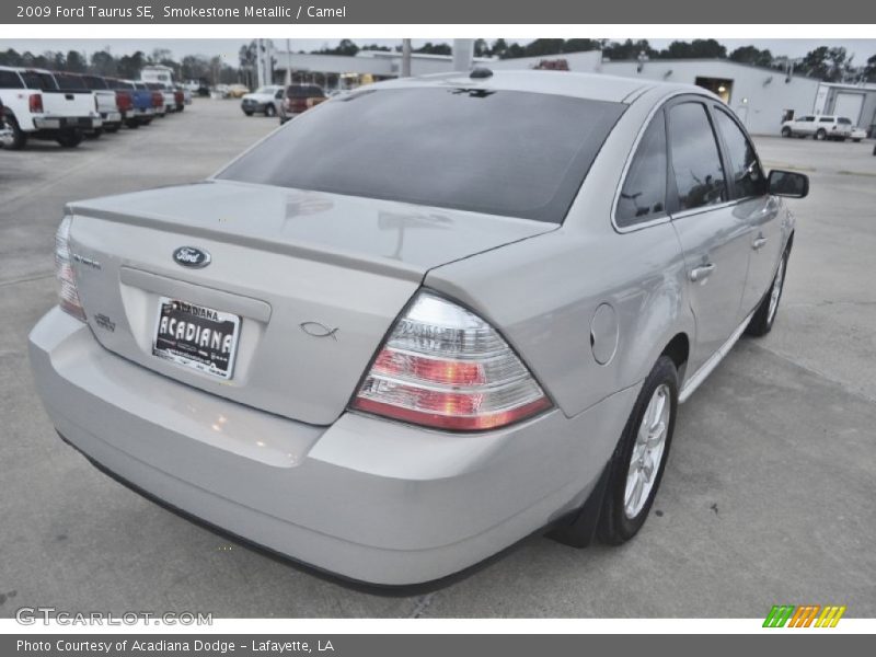 Smokestone Metallic / Camel 2009 Ford Taurus SE