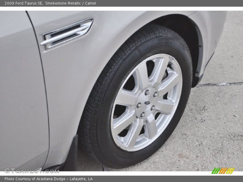 Smokestone Metallic / Camel 2009 Ford Taurus SE