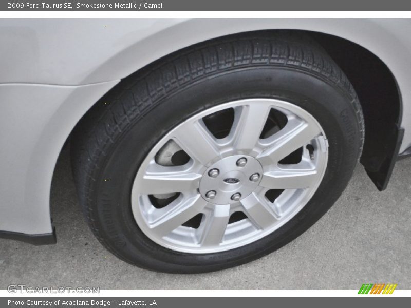 Smokestone Metallic / Camel 2009 Ford Taurus SE