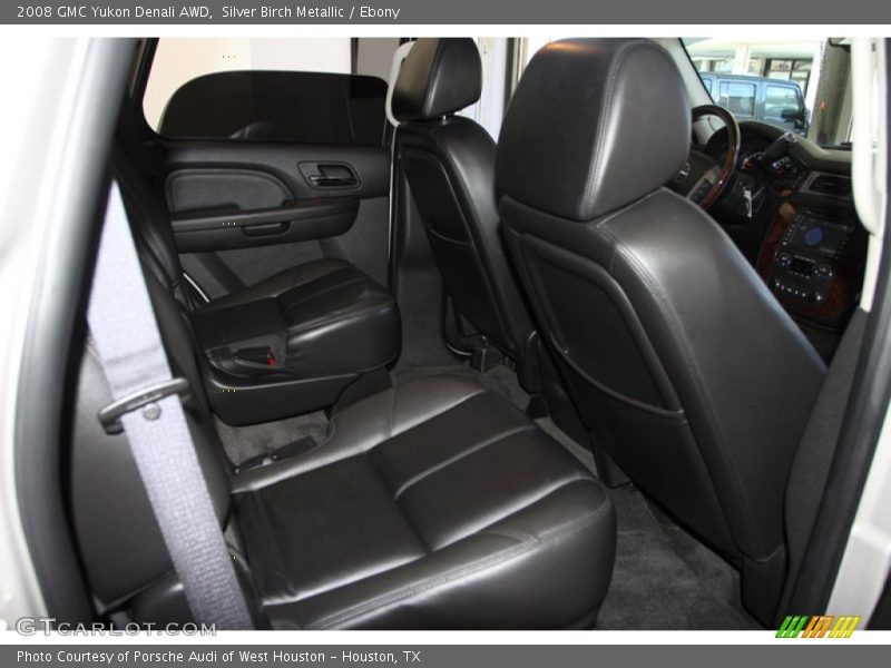 Silver Birch Metallic / Ebony 2008 GMC Yukon Denali AWD