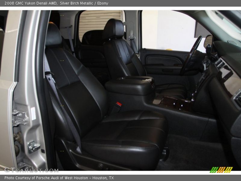 Silver Birch Metallic / Ebony 2008 GMC Yukon Denali AWD