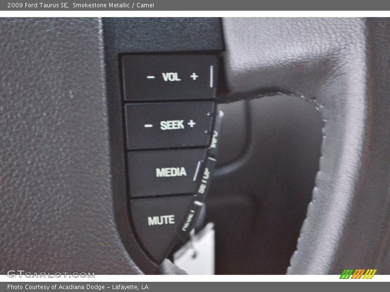 Smokestone Metallic / Camel 2009 Ford Taurus SE