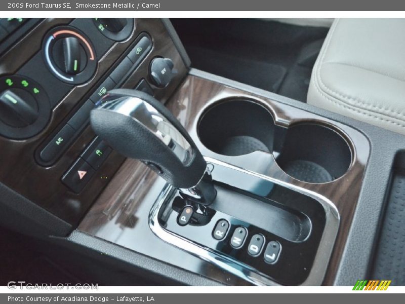 Smokestone Metallic / Camel 2009 Ford Taurus SE