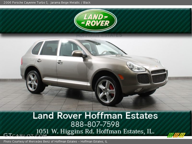 Jarama Beige Metallic / Black 2006 Porsche Cayenne Turbo S