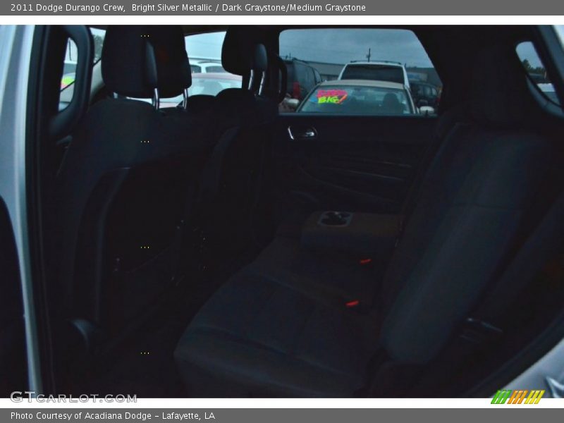 Bright Silver Metallic / Dark Graystone/Medium Graystone 2011 Dodge Durango Crew