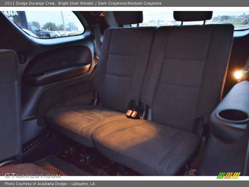 Bright Silver Metallic / Dark Graystone/Medium Graystone 2011 Dodge Durango Crew
