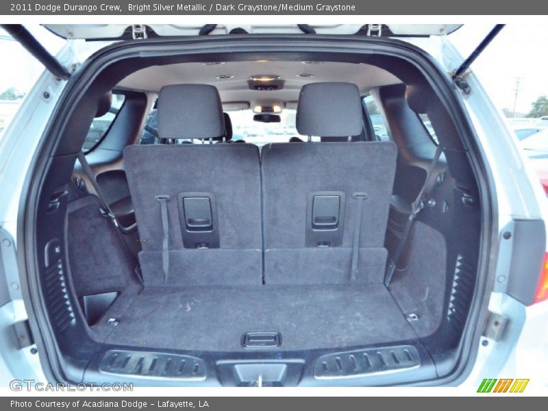 Bright Silver Metallic / Dark Graystone/Medium Graystone 2011 Dodge Durango Crew