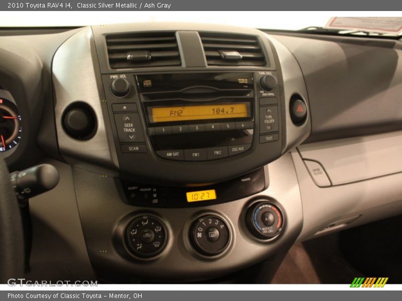 Classic Silver Metallic / Ash Gray 2010 Toyota RAV4 I4