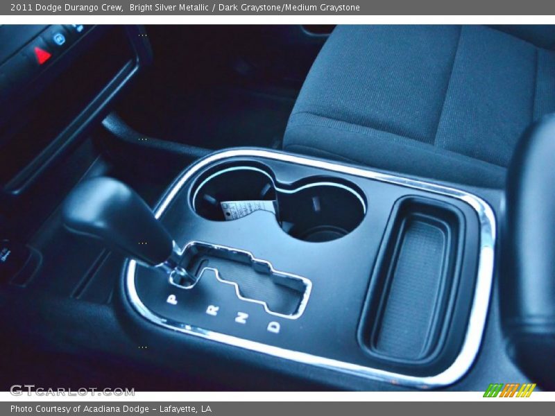 Bright Silver Metallic / Dark Graystone/Medium Graystone 2011 Dodge Durango Crew