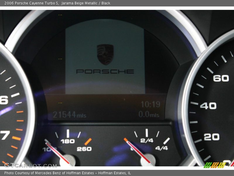 Jarama Beige Metallic / Black 2006 Porsche Cayenne Turbo S