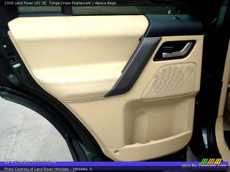 Tonga Green Pearlescent / Alpaca Beige 2008 Land Rover LR2 SE