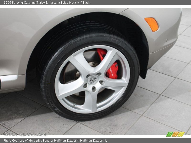 Jarama Beige Metallic / Black 2006 Porsche Cayenne Turbo S