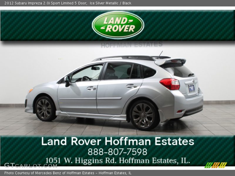 Ice Silver Metallic / Black 2012 Subaru Impreza 2.0i Sport Limited 5 Door