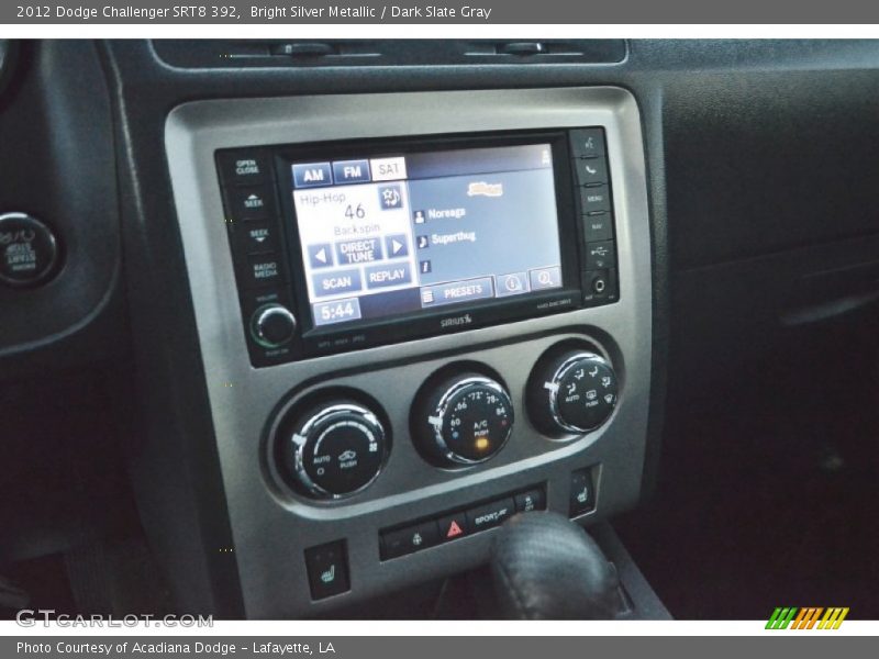 Bright Silver Metallic / Dark Slate Gray 2012 Dodge Challenger SRT8 392