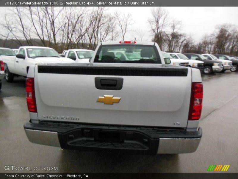 Silver Ice Metallic / Dark Titanium 2012 Chevrolet Silverado 1500 LS Regular Cab 4x4