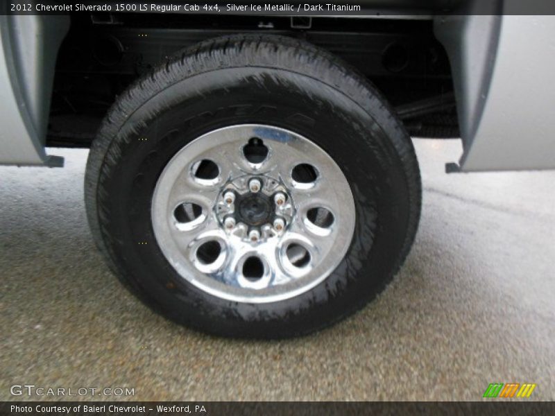 Silver Ice Metallic / Dark Titanium 2012 Chevrolet Silverado 1500 LS Regular Cab 4x4