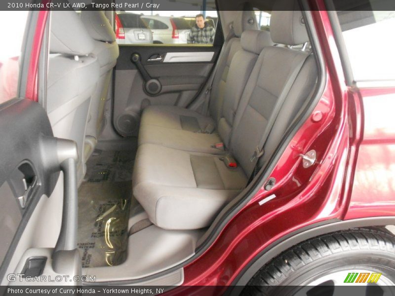 Tango Red Pearl / Gray 2010 Honda CR-V LX AWD