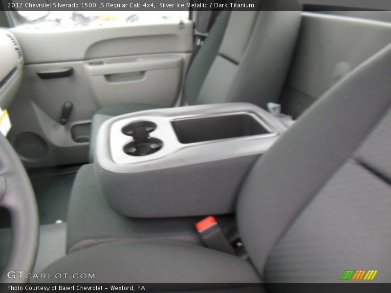 Silver Ice Metallic / Dark Titanium 2012 Chevrolet Silverado 1500 LS Regular Cab 4x4