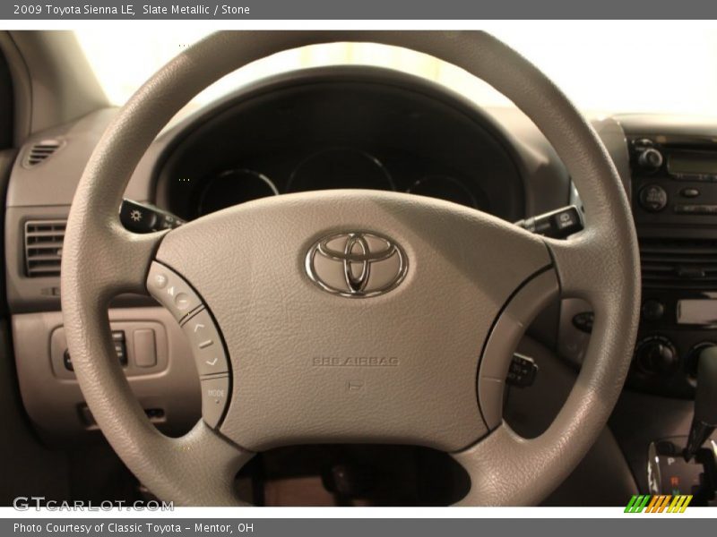 Slate Metallic / Stone 2009 Toyota Sienna LE
