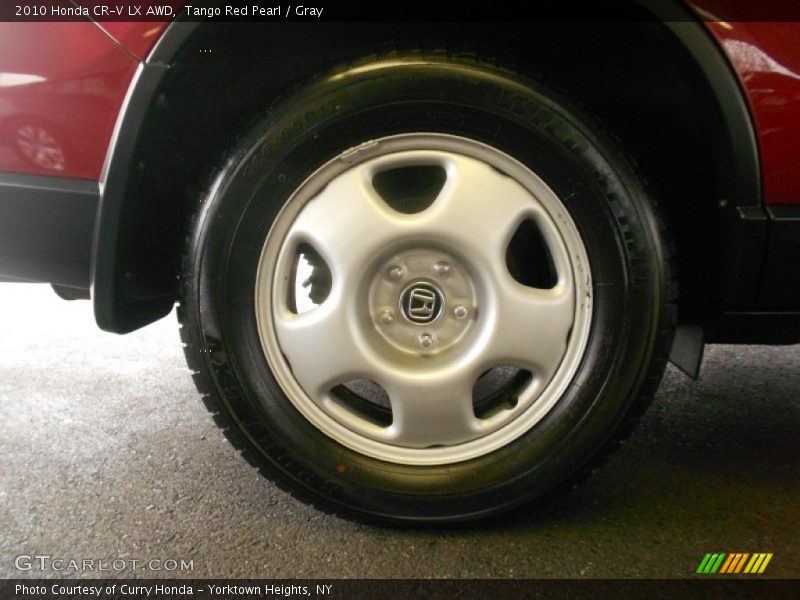 Tango Red Pearl / Gray 2010 Honda CR-V LX AWD