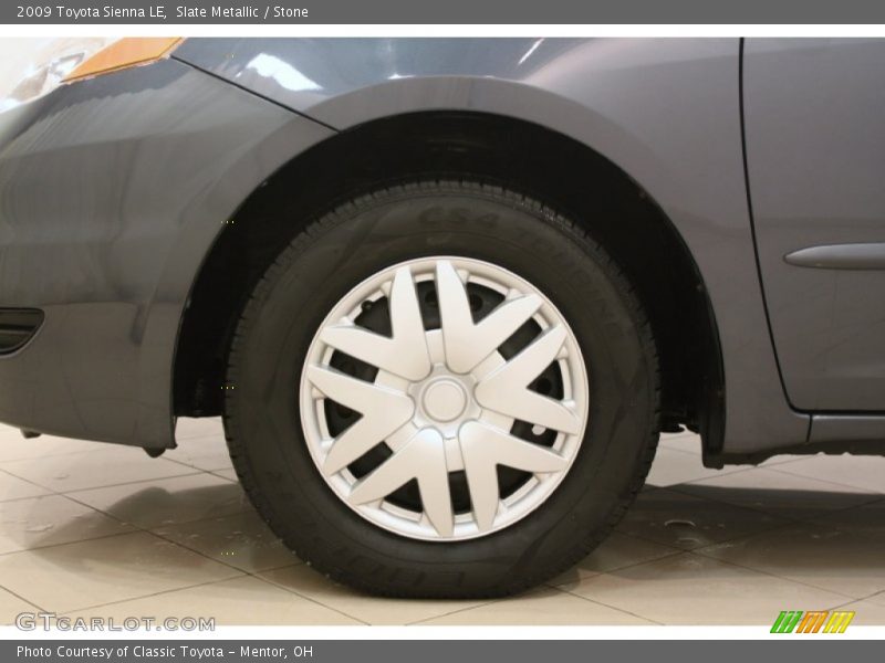 Slate Metallic / Stone 2009 Toyota Sienna LE