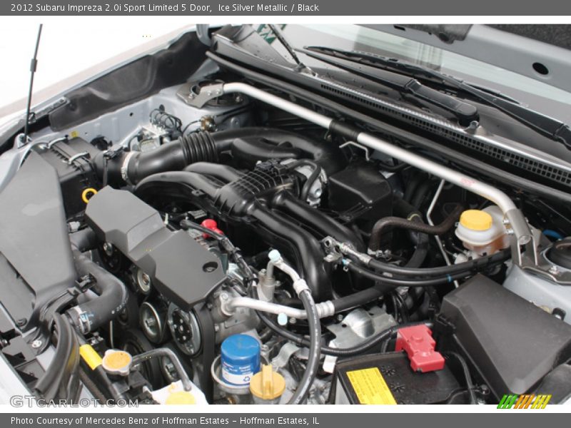  2012 Impreza 2.0i Sport Limited 5 Door Engine - 2.0 Liter DOHC 16-Valve Dual-VVT Flat 4 Cylinder