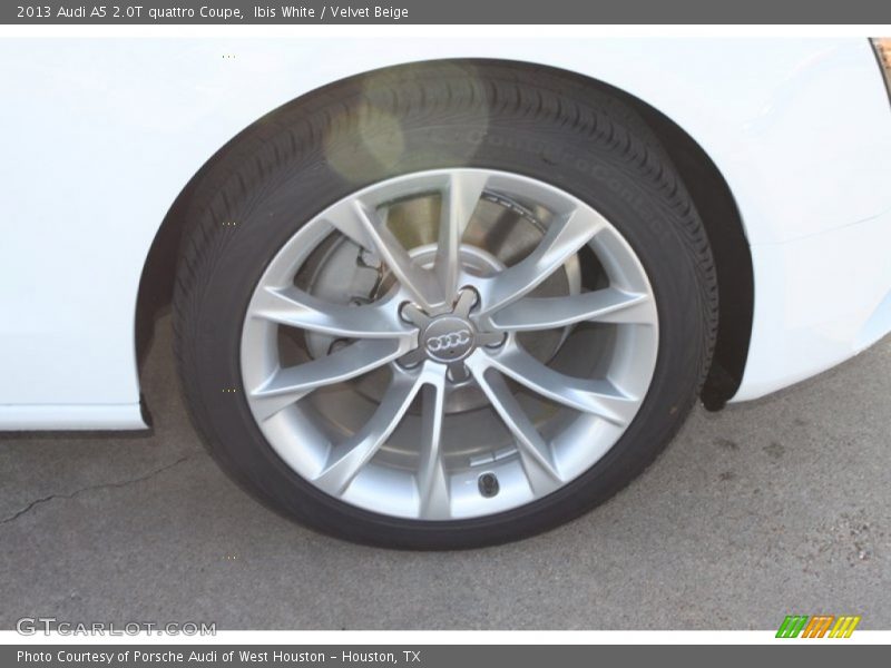 Ibis White / Velvet Beige 2013 Audi A5 2.0T quattro Coupe