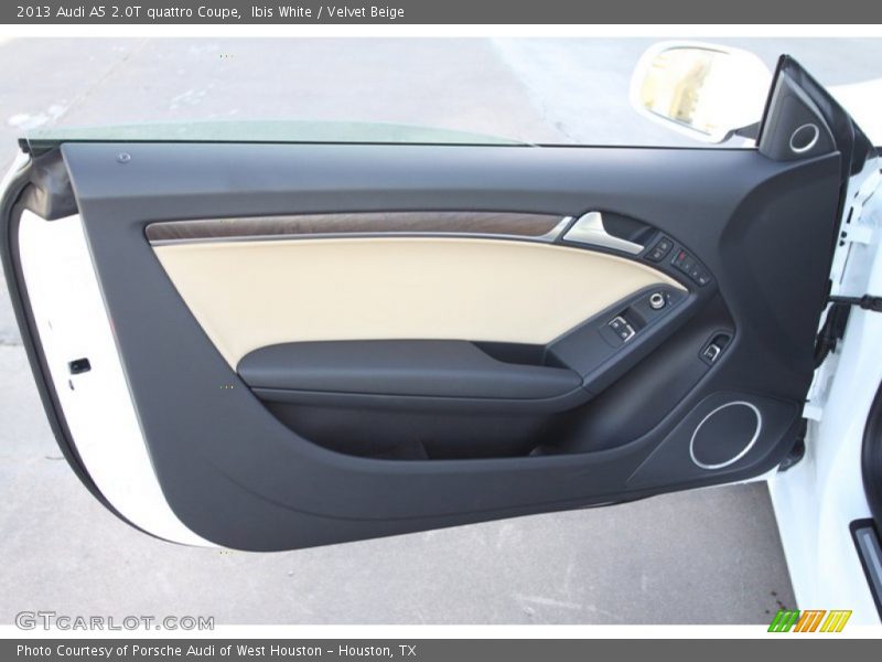 Ibis White / Velvet Beige 2013 Audi A5 2.0T quattro Coupe