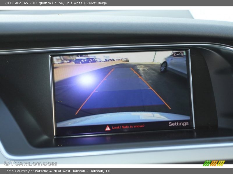 Ibis White / Velvet Beige 2013 Audi A5 2.0T quattro Coupe